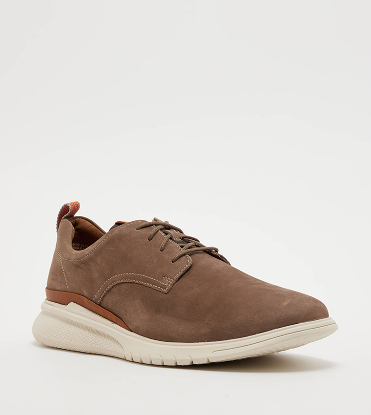 Buy Hush Puppies Lace Up Casual Shoes In Brown | 6thStreet UAE