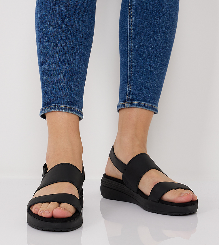 Buy Hush Puppies Slingback Comfort Sandals In Black | 6thStreet UAE