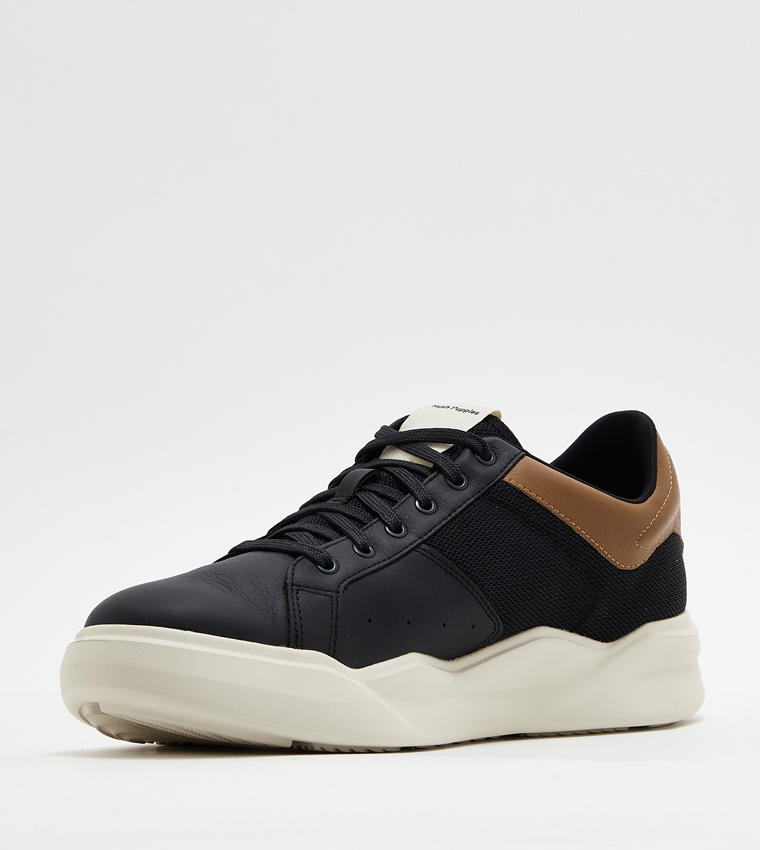 Knitted Lace-Up Shoes