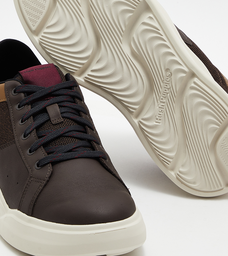 Knitted Lace-Up Shoes