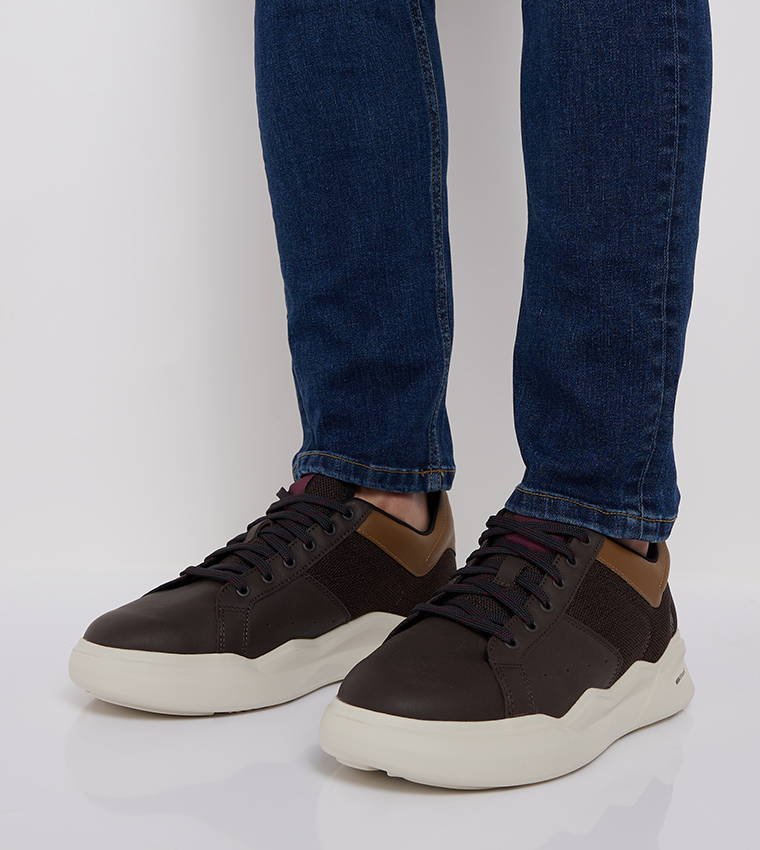 Knitted Lace-Up Shoes