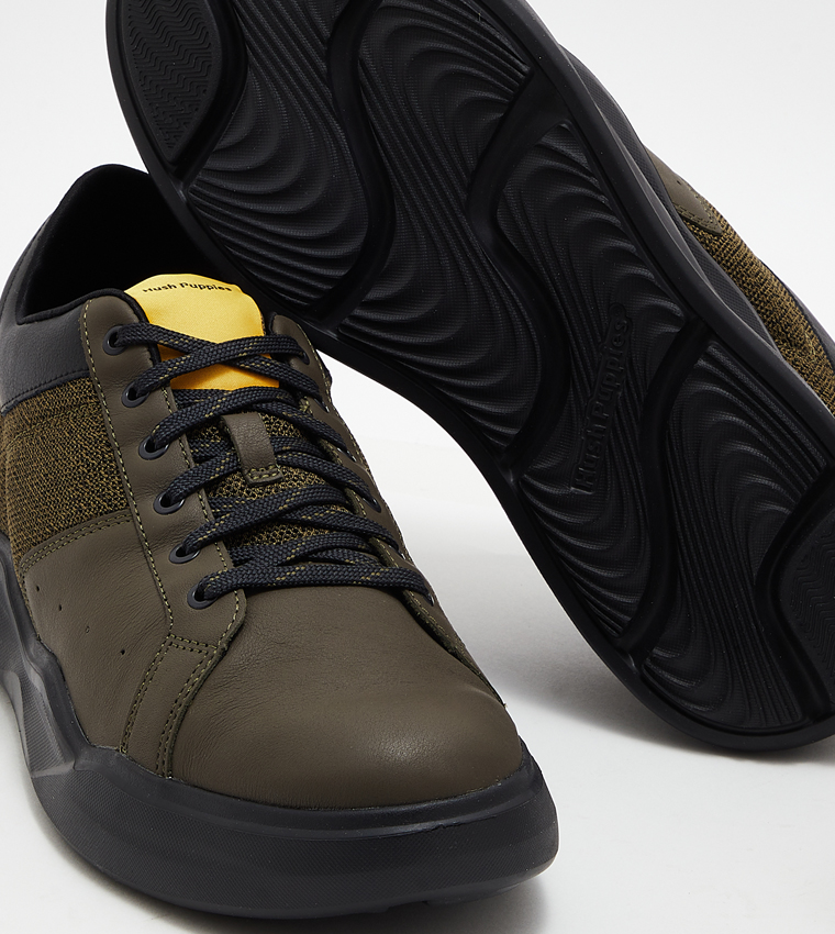 Knitted Lace-Up Shoes