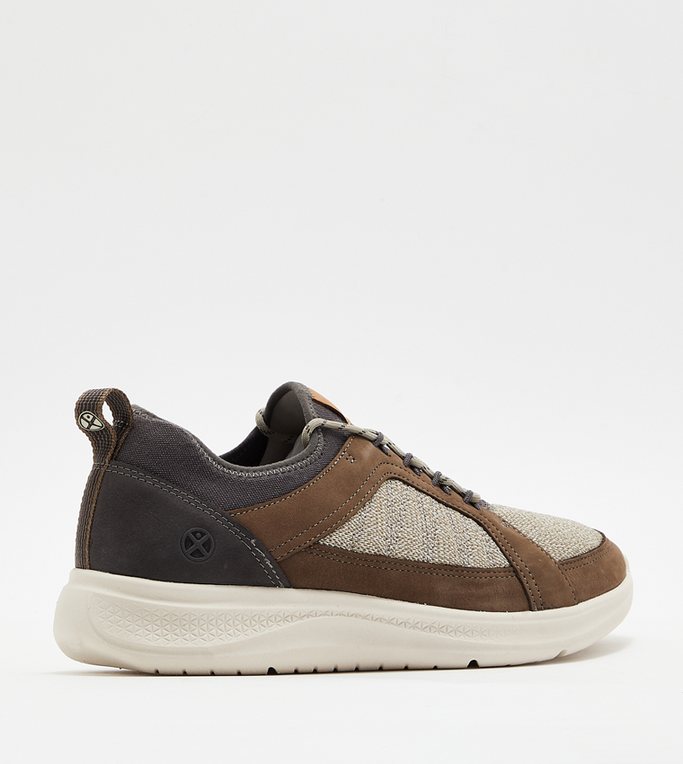 Buy Hush Puppies Knitted Lace Up Shoes In Grey | 6thStreet UAE