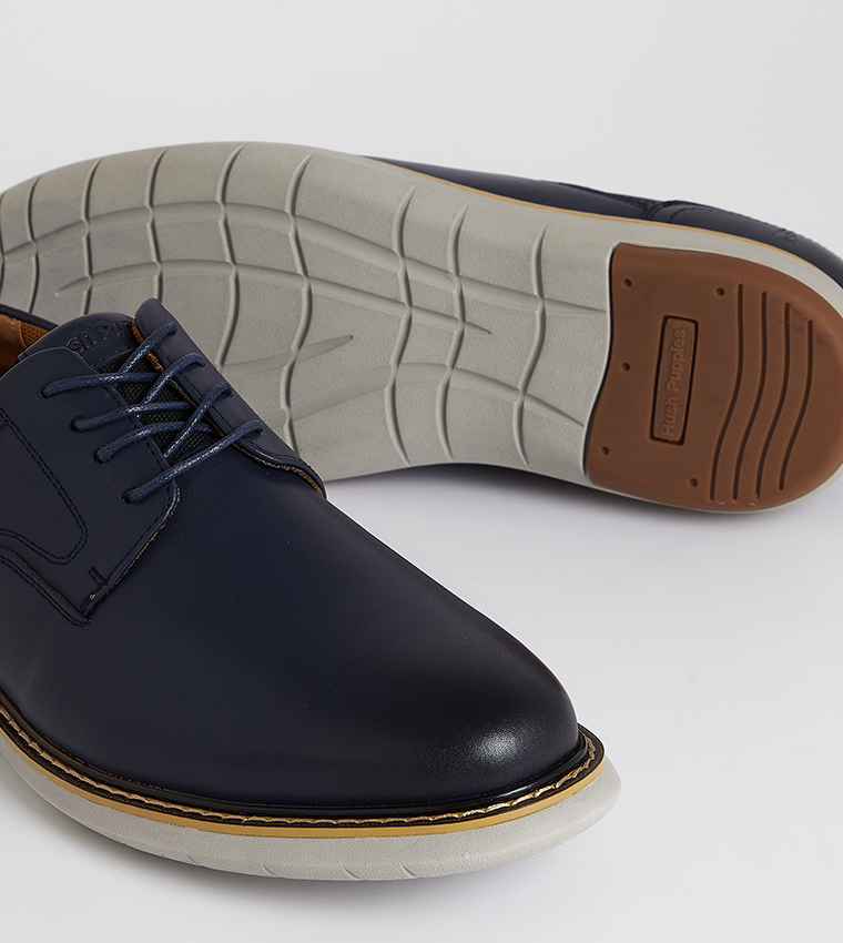 PERU Round Toe Lace-Up Shoes