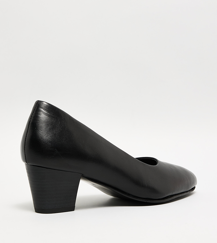 Textured Pointed Toe Pumps