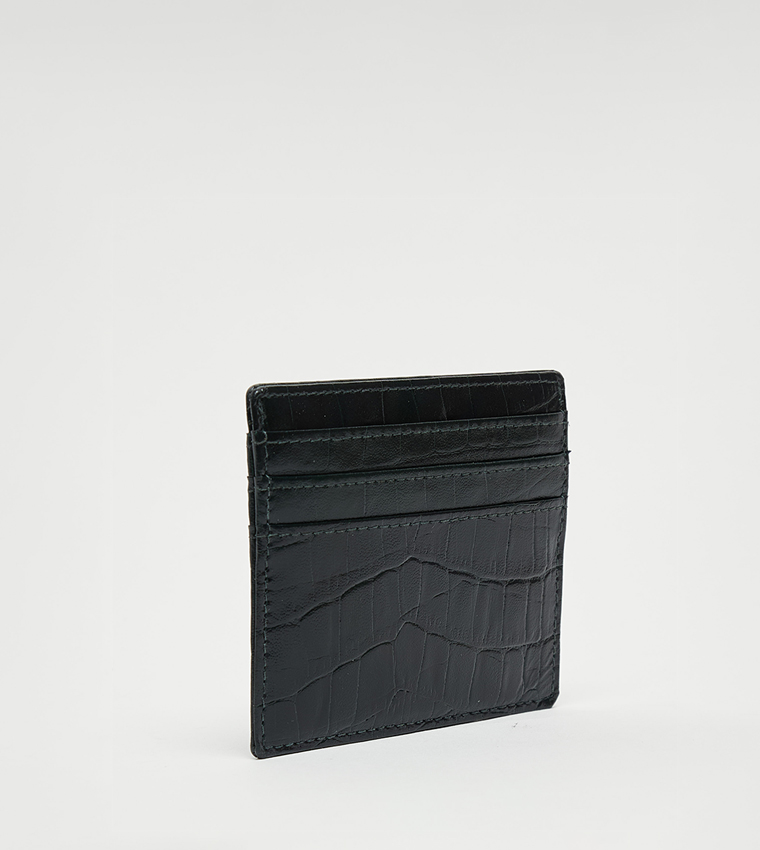Textured Leather Cardholder