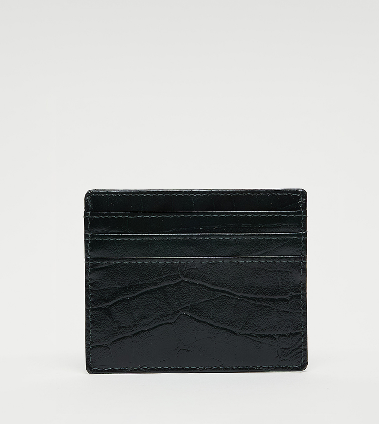 Textured Leather Cardholder
