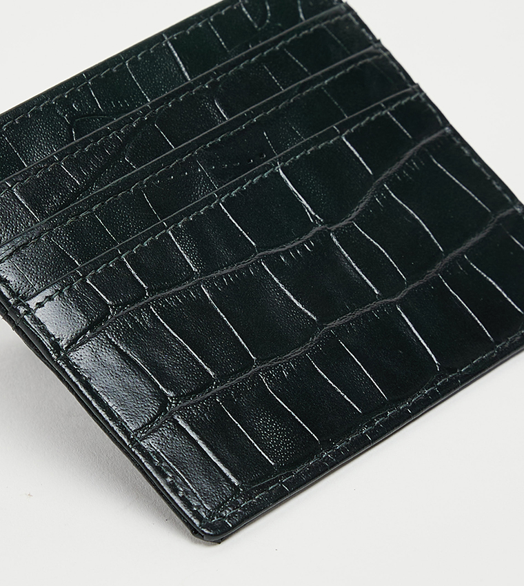 Textured Leather Cardholder