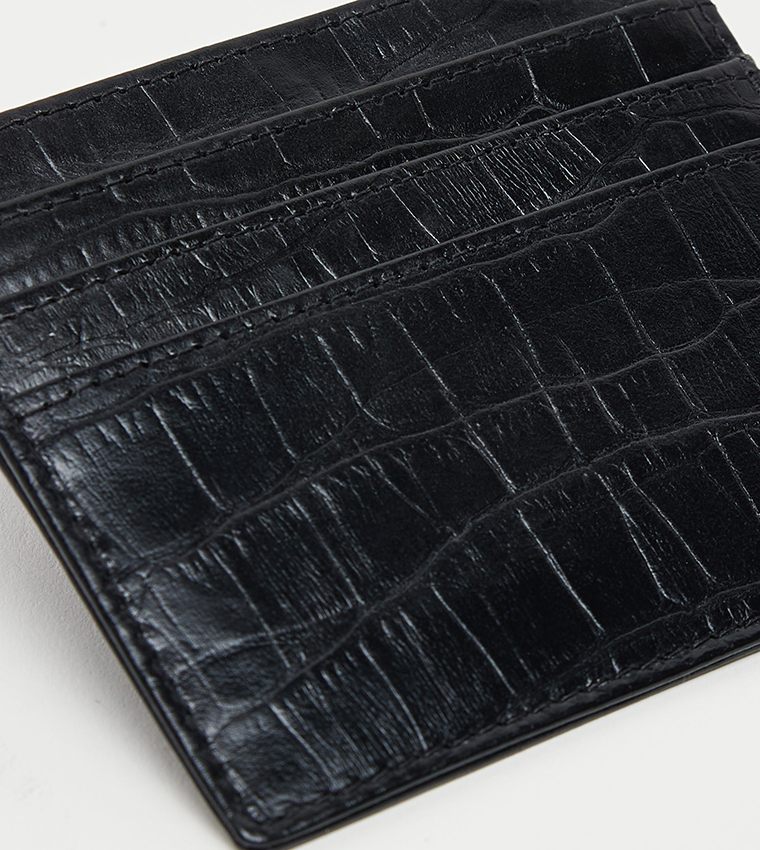 Textured Leather Cardholder