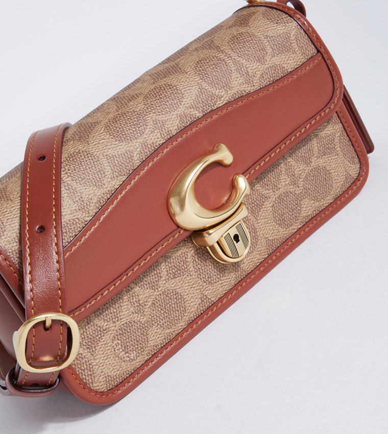 STUDIO Textured Shoulder Bag