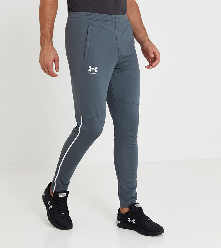 Buy Under Armour UA Pique Track Pant In Grey