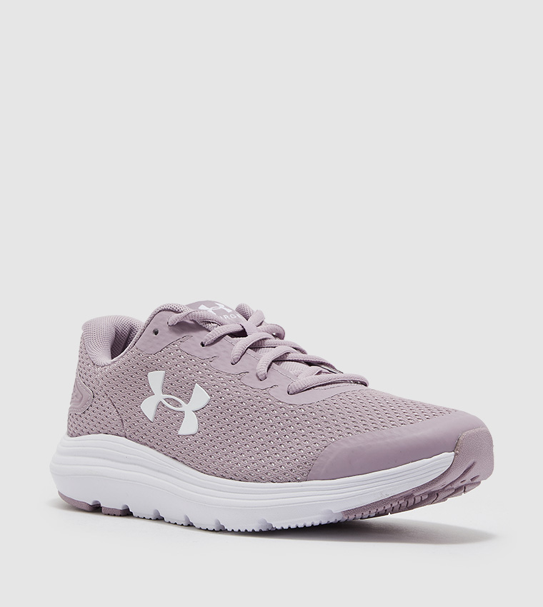 Under Armour Women's Surge 2 Running Shoe, Mauve Pink