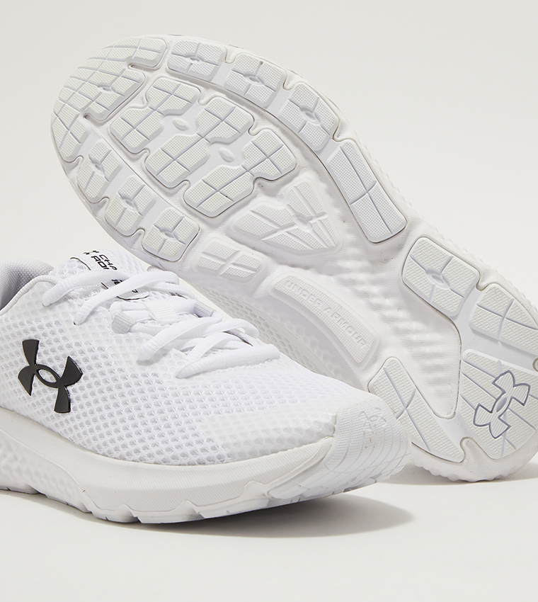 Buy Under Armour UA Charged Rogue 3 Low Top Running Shoes In White