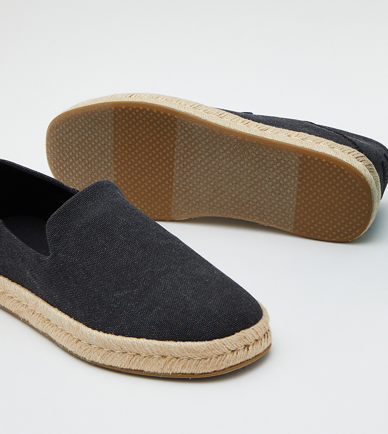 Canvas hot sale espadrilles mens