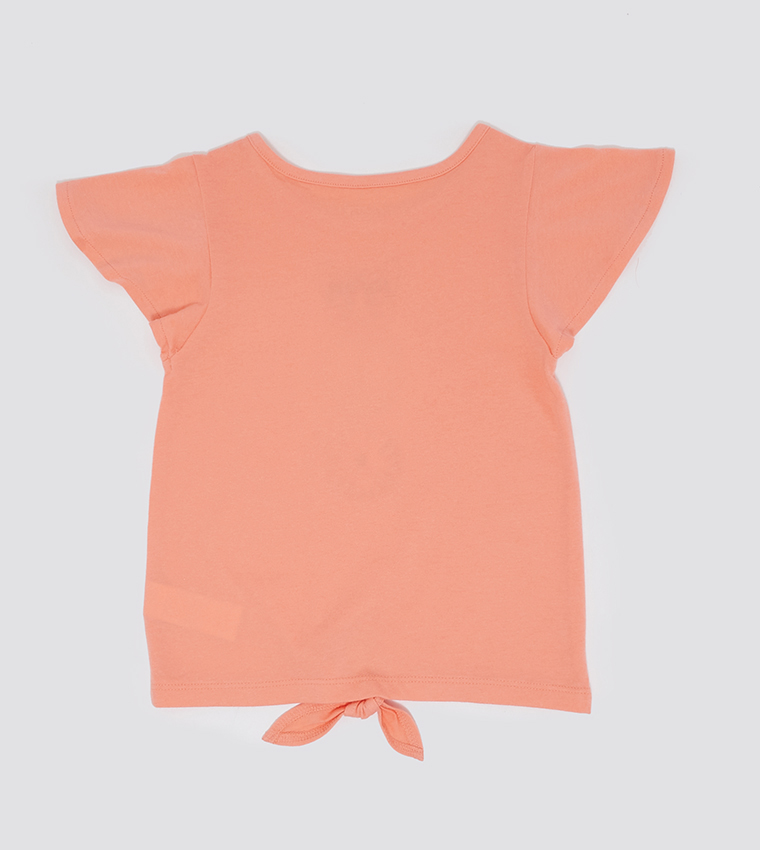 Orange tops for girls sale