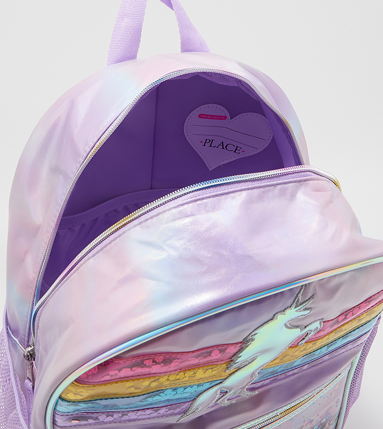 Unicorn backpack children's outlet place