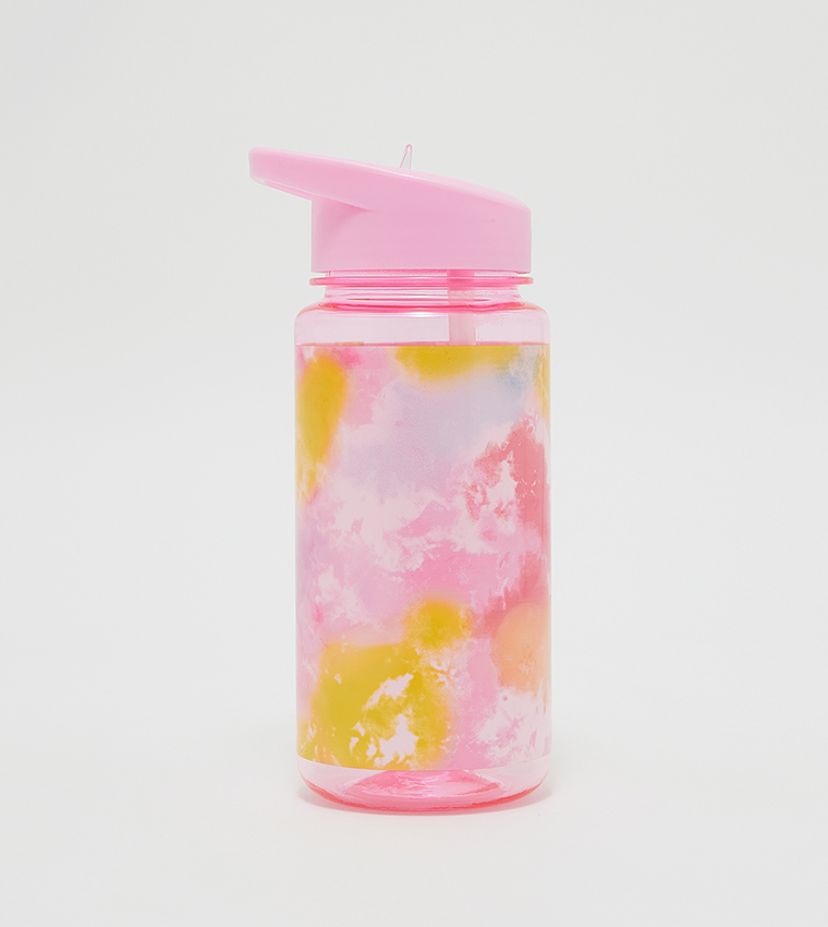 Girls Tie Dye Water Bottle