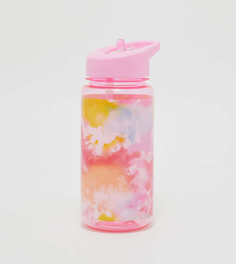 Girls Tie Dye Water Bottle