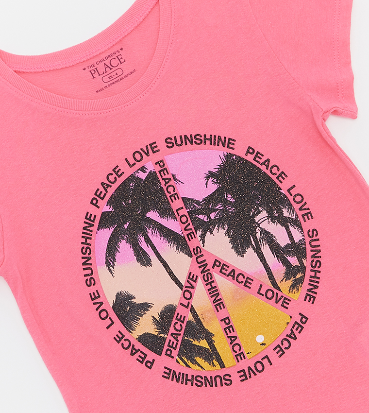 Girl's Graphic Printed T-shirt