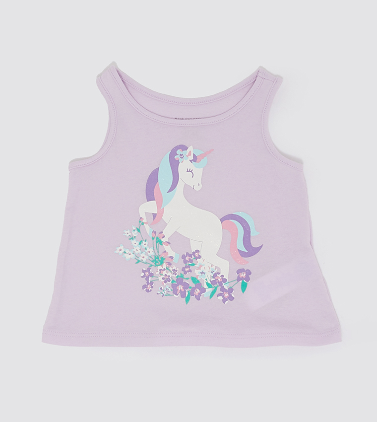 Printed Basic Tank Top