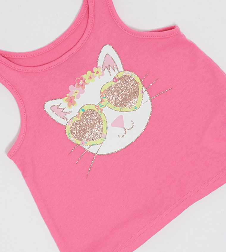 Printed Basic Tank Top
