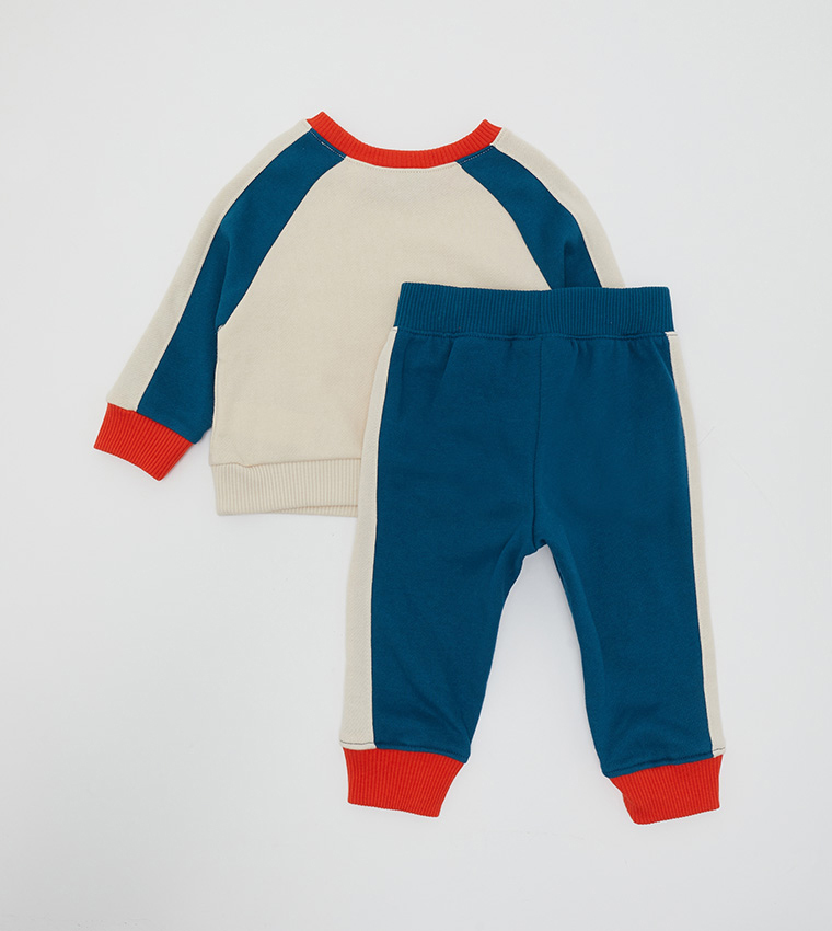 Buy The Children's Place Toddler Boy's Color Block Top And Pant