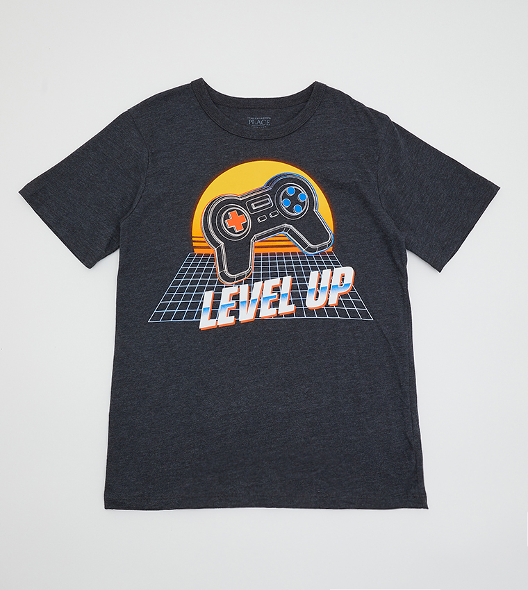Boy's Level Up Graphic T-Shirt
