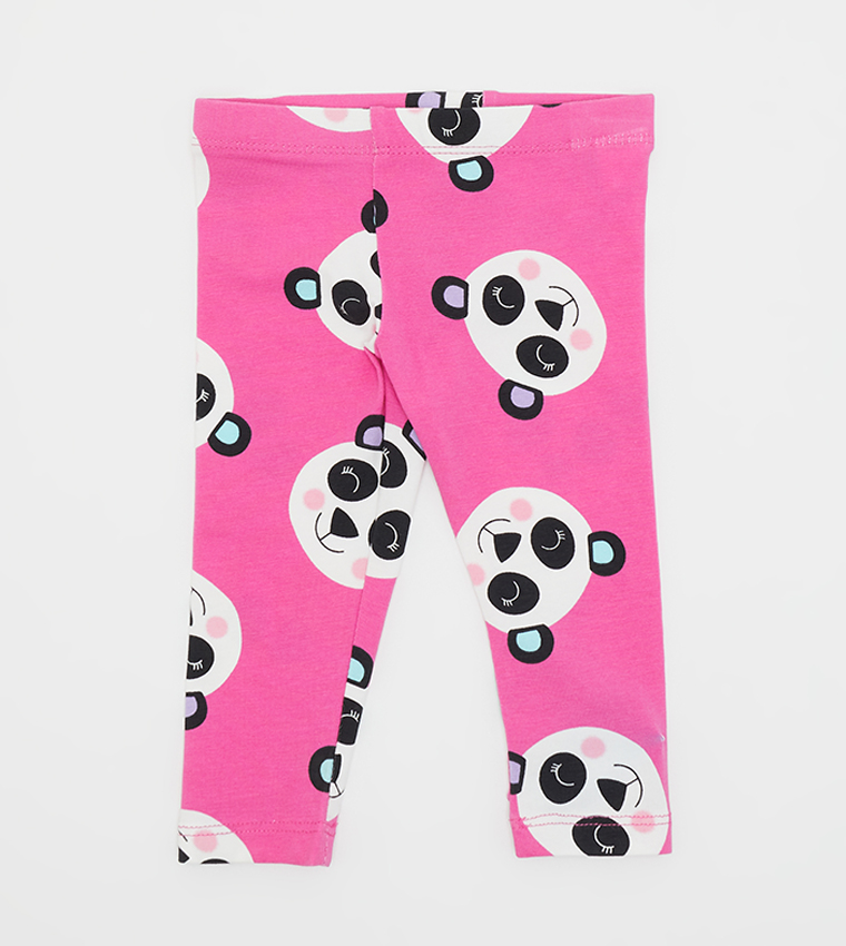 Girl's Graphic Printed Leggings