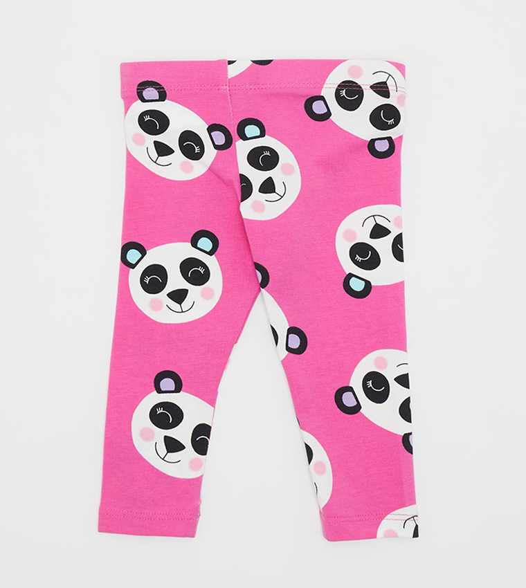 Girl's Graphic Printed Leggings