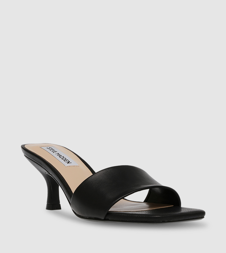 AMBERLY Kitten Heel Sandals