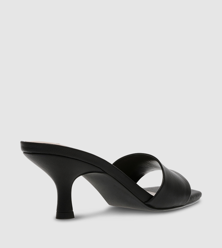 AMBERLY Kitten Heel Sandals