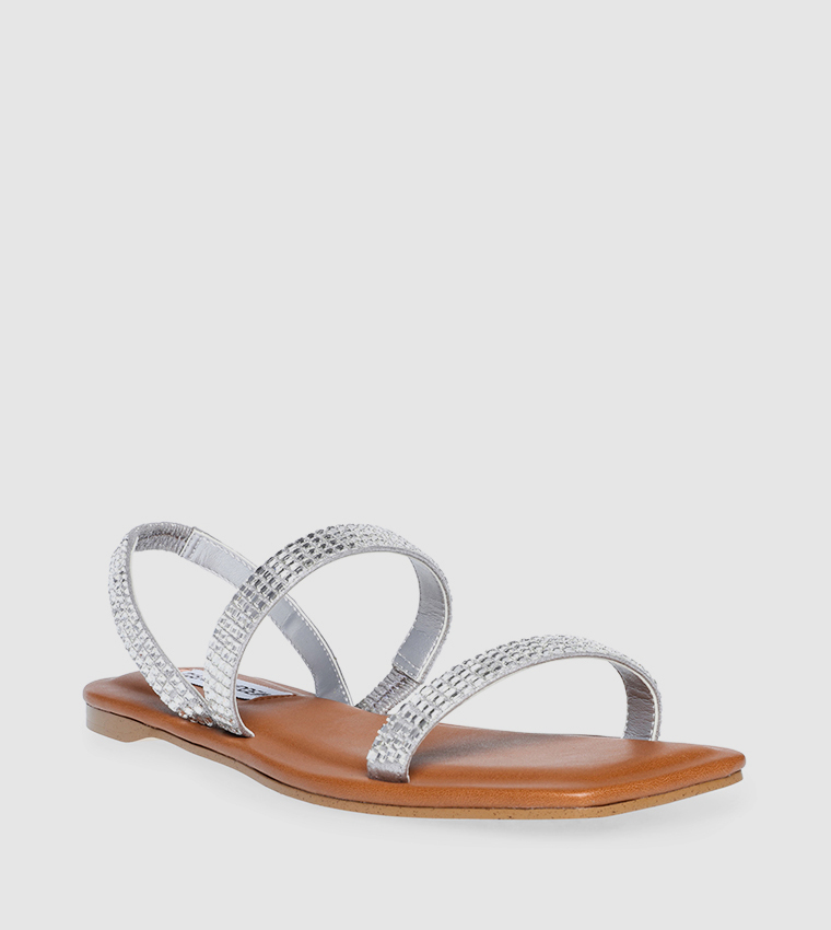 Steve madden store diamante flat sandals