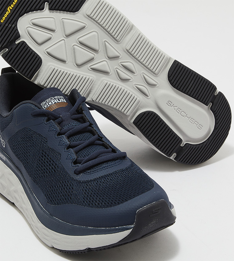 Buy Skechers MAX CUSHIONING DELTA Running Shoes In Blue