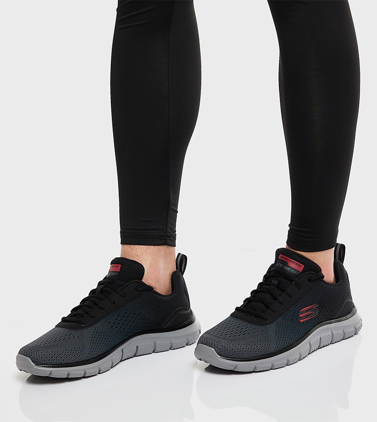 Track Mid Top Sneakers