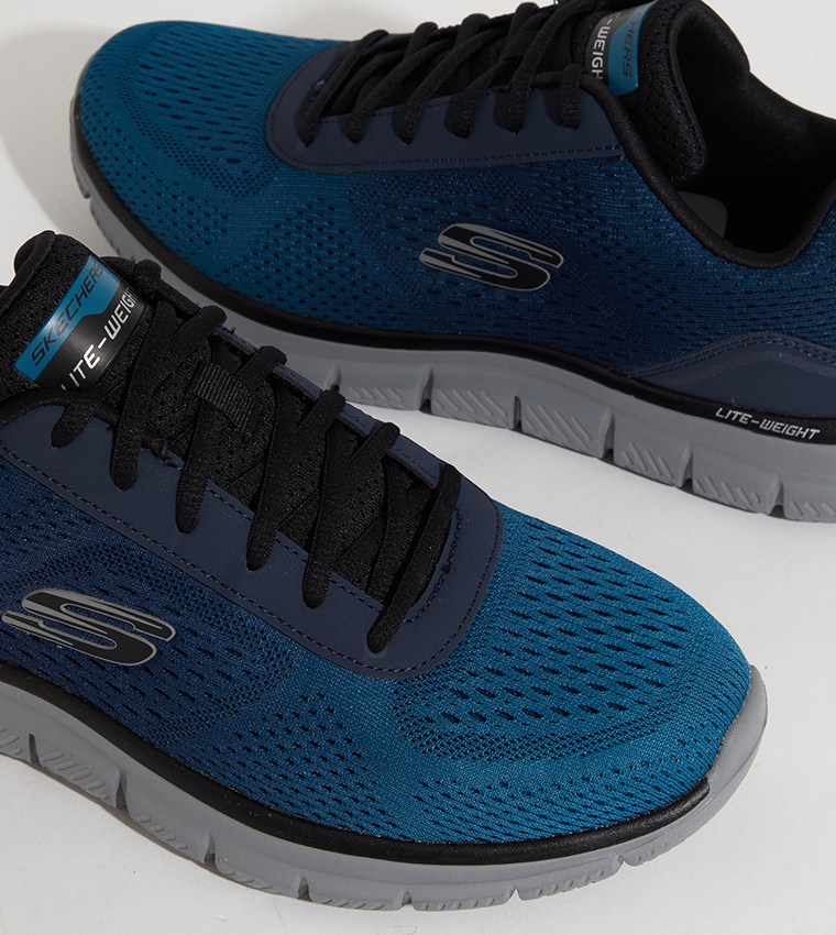 TRACK Mesh Lace Up Training Shoes