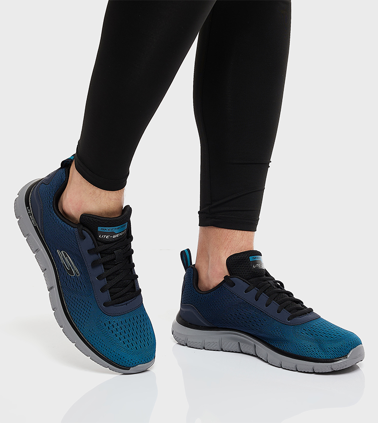 TRACK Mesh Lace Up Training Shoes