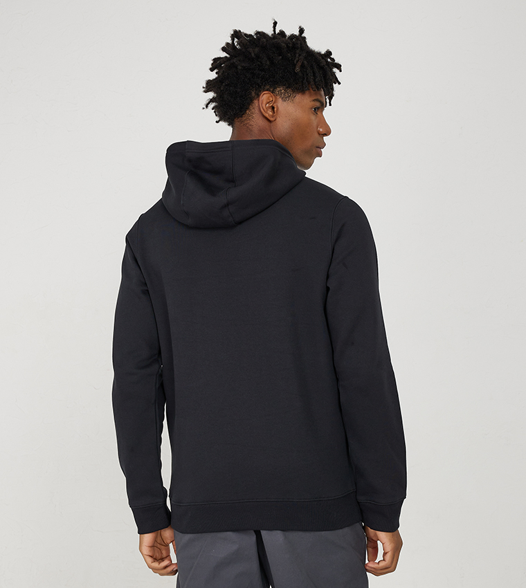 Logo Print Long Sleeves Hoodie