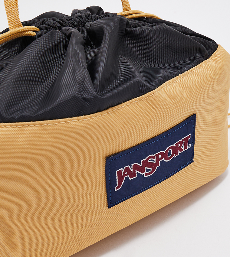 Logo Badge Drawstring Bag