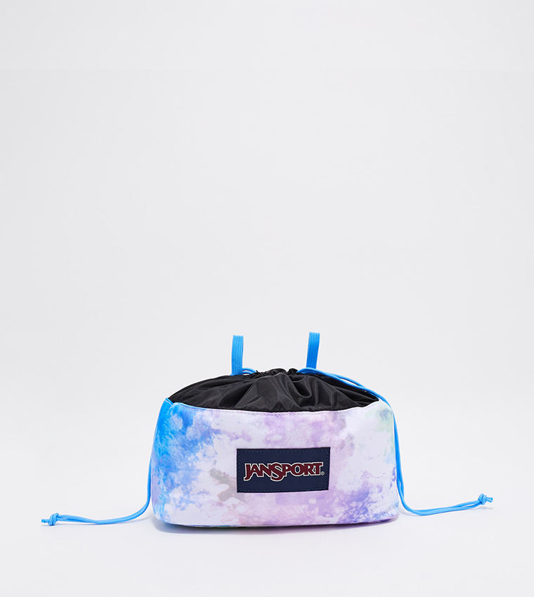 Buy Jansport Tie Dye Logo Badge Drawstring Bag In Multiple Colors