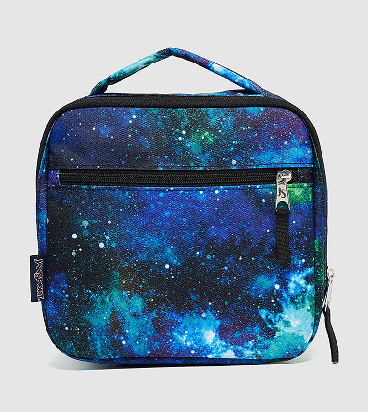 Printed Top-Handle Lunch Bag
