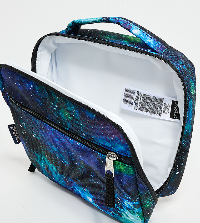 Printed Top-Handle Lunch Bag