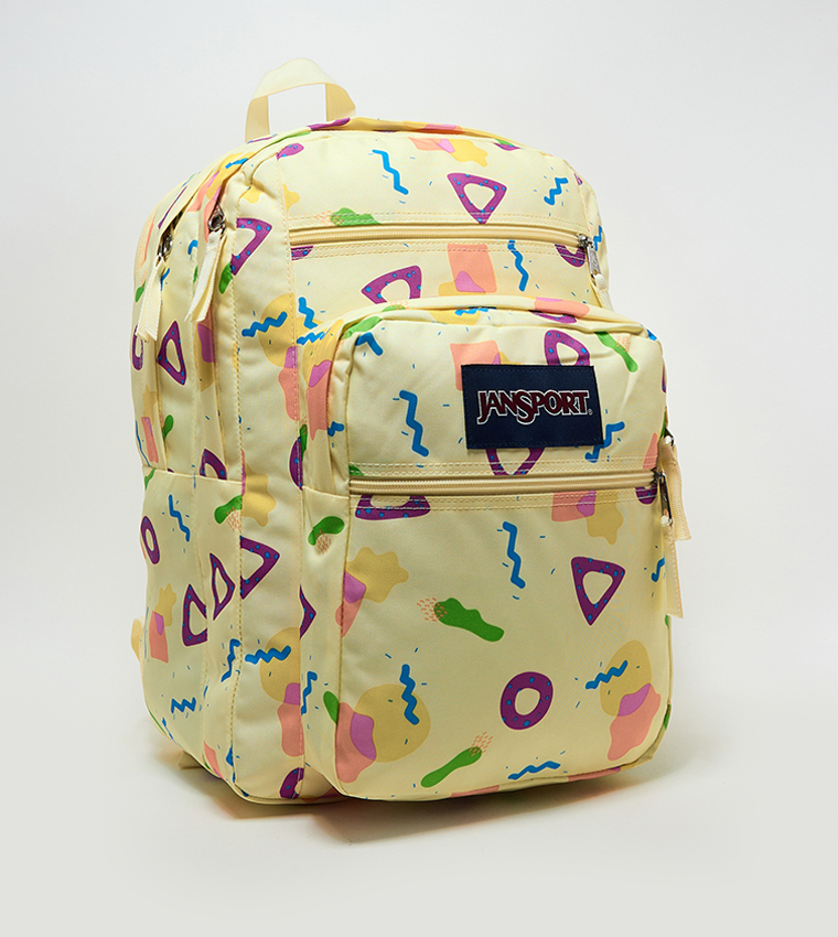 Printed Front Pocket Backpack