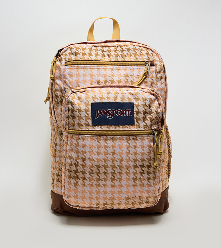 Patterned Front Pocket Backpack
