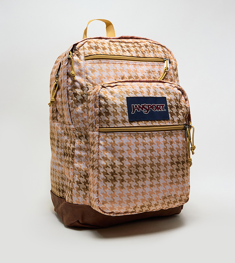 Patterned Front Pocket Backpack