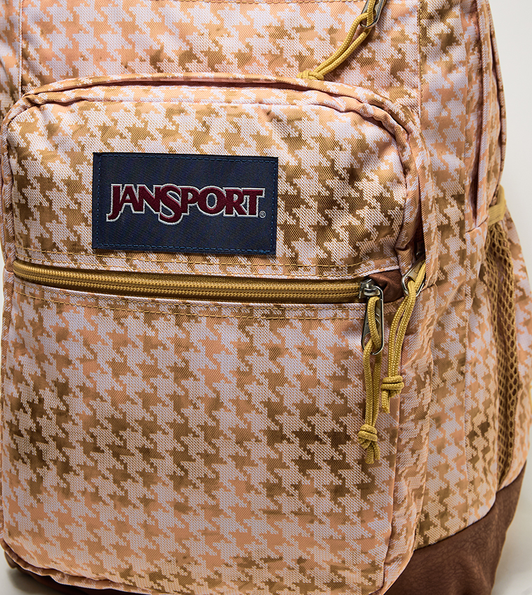 Patterned Front Pocket Backpack