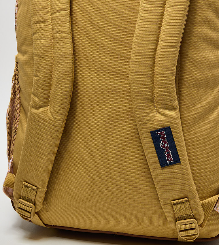 Patterned Front Pocket Backpack