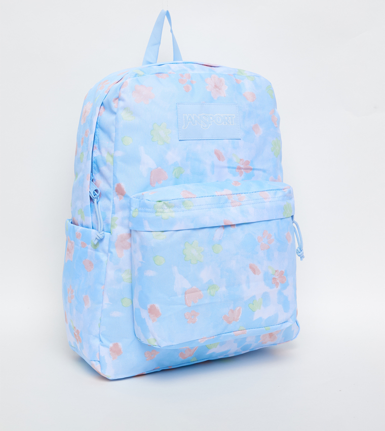Floral Printed Front Pocket Backpack