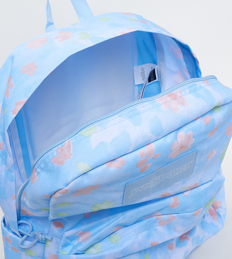 Floral Printed Front Pocket Backpack