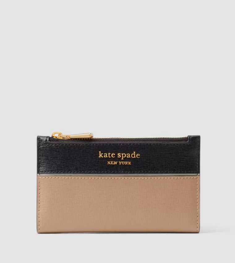 Color Block Bi-Fold Wallet