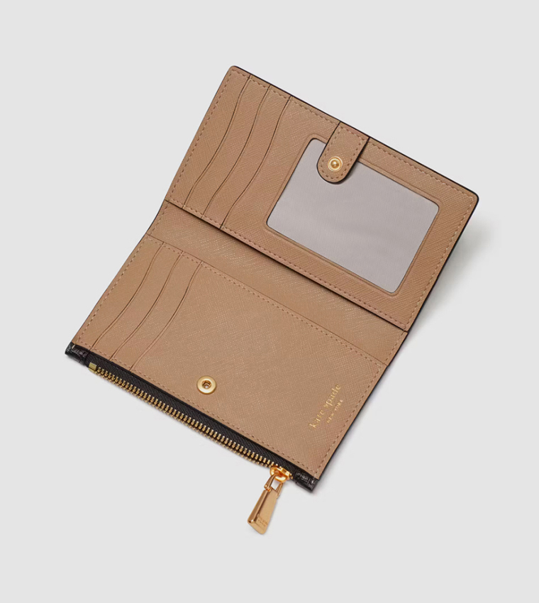 Color Block Bi-Fold Wallet